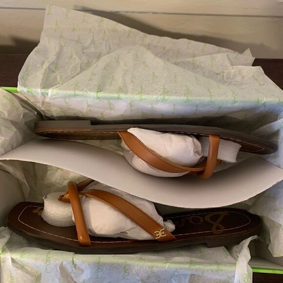 Sam Edelman abbey leather upper flip flop size 9 new - Picture 7 of 12